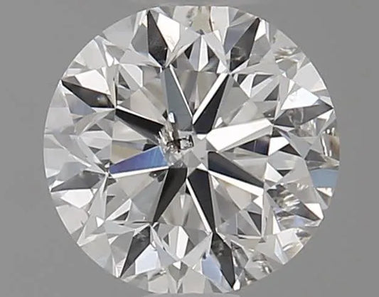 0.70ct Round Natural Diamond (Colour E, Clarity SI2, Cut GD, IGI Certified)