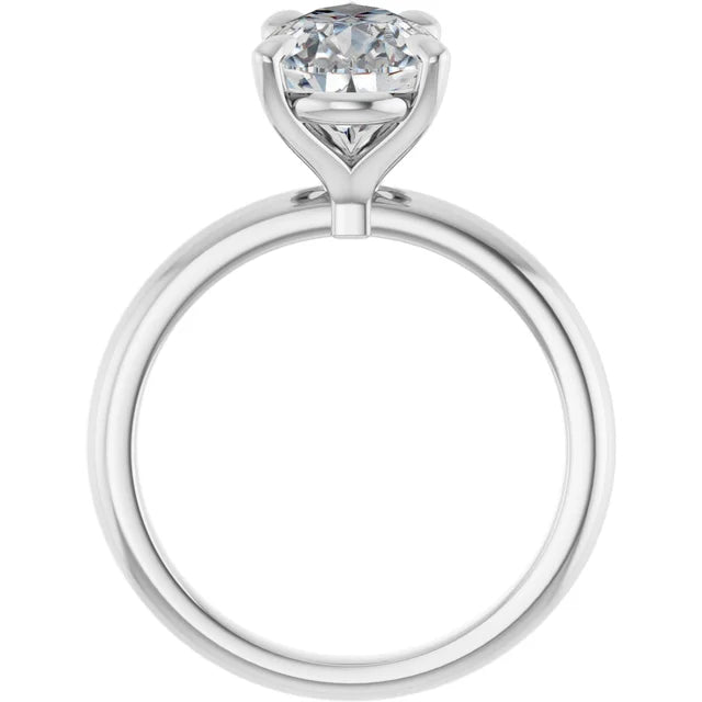 Pear Solitaire Engagement Ring