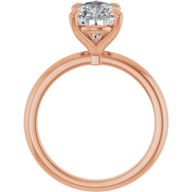 Pear Solitaire Engagement Ring