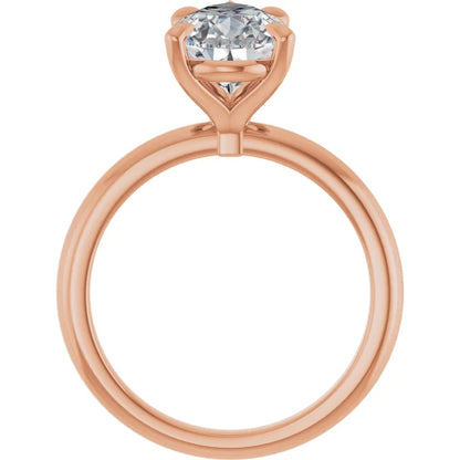 Pear Solitaire Engagement Ring