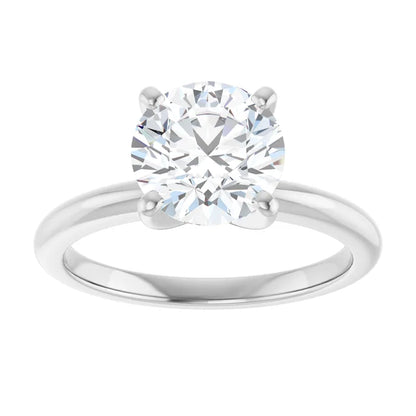 Elevated Solitaire Engagament Ring