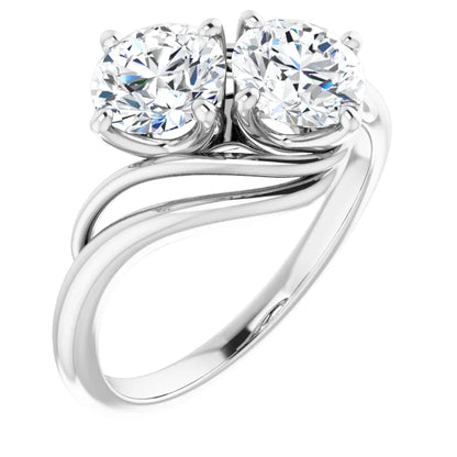 Forever Us: Two-Stone Diamond Ring