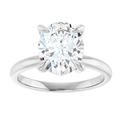 Oval Solitaire 4-Prong